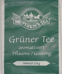 Mr.Perkings - Grner Tee - Pflaume/Ginseng