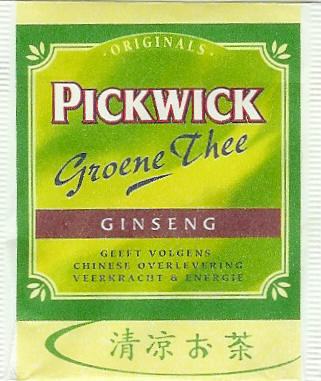 Pickwick - Groene Thee - ginseng 721.297