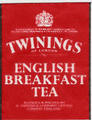 Twinings - English Breakfast tea  GV06