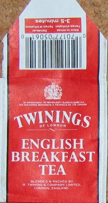 Twinings - English Breakfast tea BG