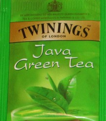 Twinings - Java Green Tea - folie