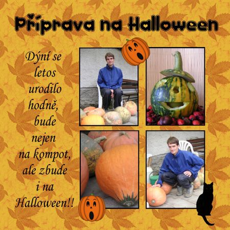 Pprava na Halloween