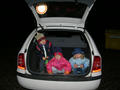 V kufru auta s kamardy, 29.10.2004