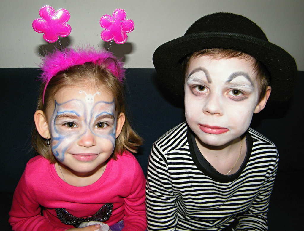 Leton karnevalov make-up