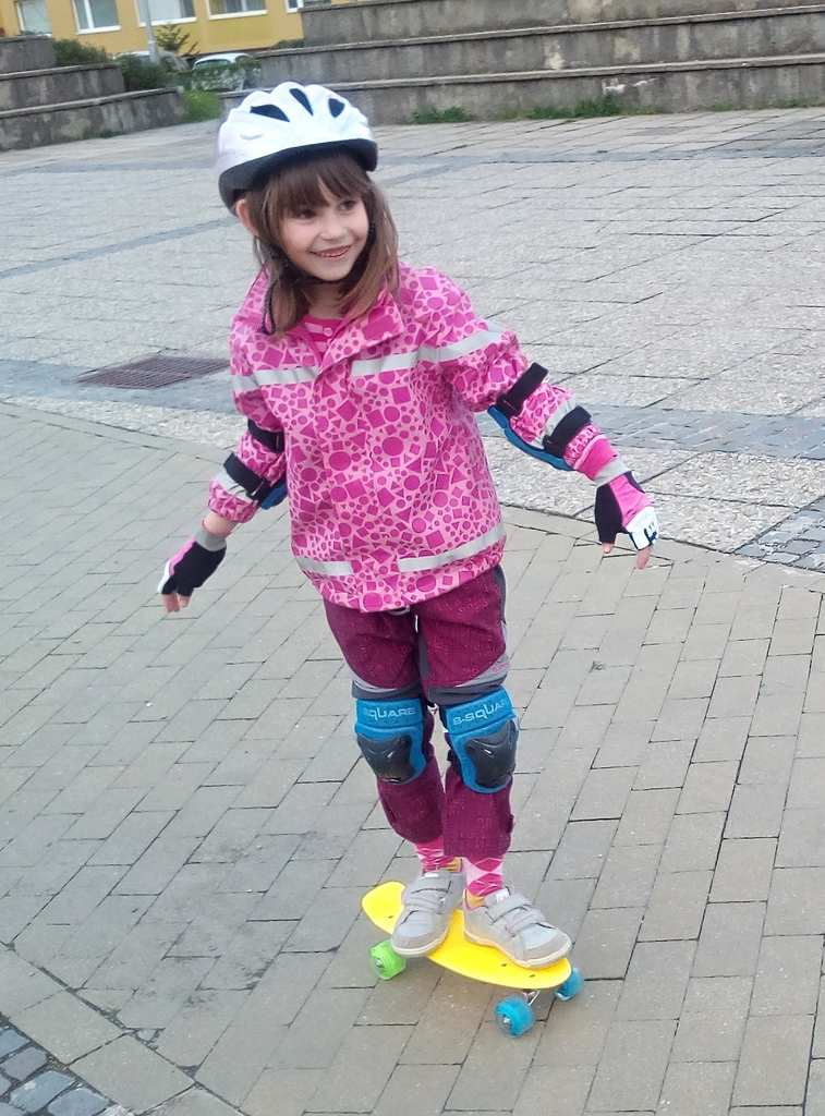 Prvn skate pokusy