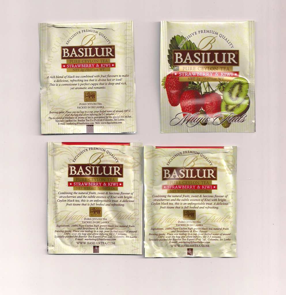 basilur - Strawberry and Kiwi /bez sla, N3, N4/