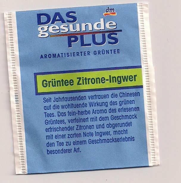 Das gesunde Plus - Gruntee Zitrone - Ingwer