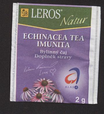 Leros Natur-Echinacea Tea Imunita (s logem Klasa)