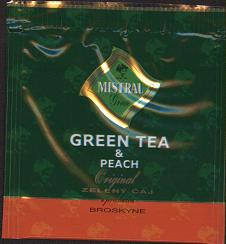 Baliarne obchodu Poprad-MISTRAL-Green Tea and Peach