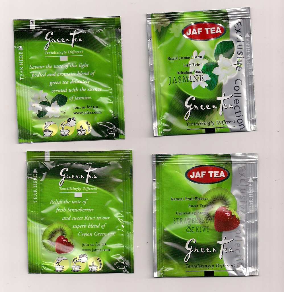 Jaf Tea - Green Tea Strawberry 1, Jasmine N3