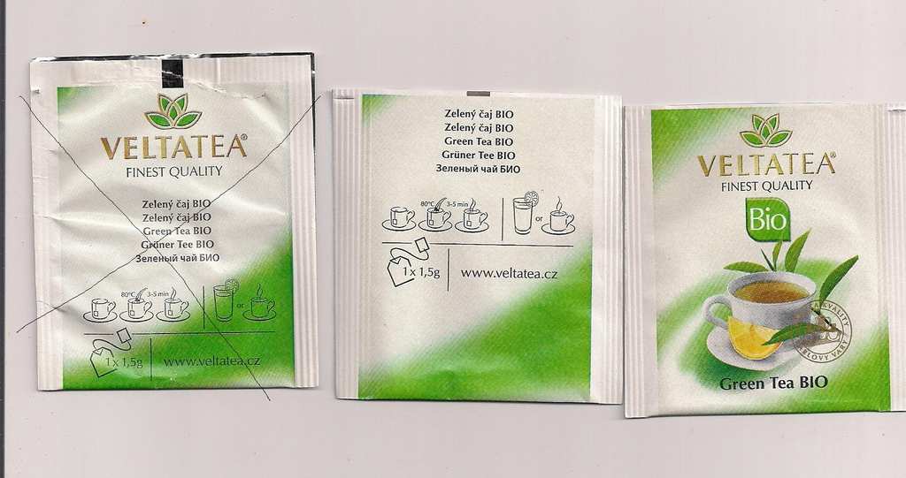 Velta Tea - Green Tea BIO - odstien (CUT)