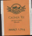 Mr.Perkins Tea-Gruner Tee aromatisiert Pfirsich