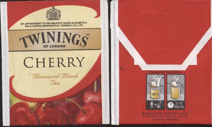 Twinings Of London-Cherry /100C/