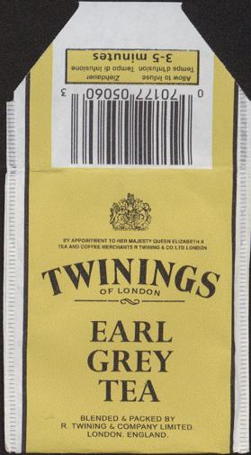 Twinings Of London-Earl Grey Tea RPP068022