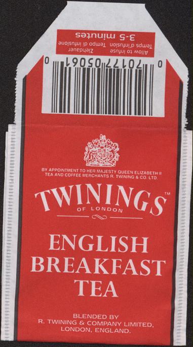 Twinings Of London-English Breakfast Tea 178311