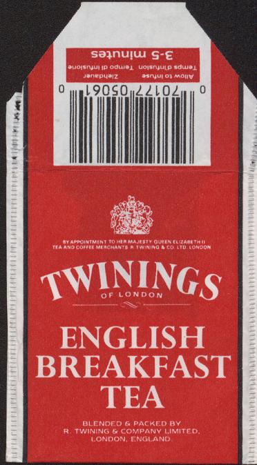 Twinings Of London-English Breakfast Tea RPP059896