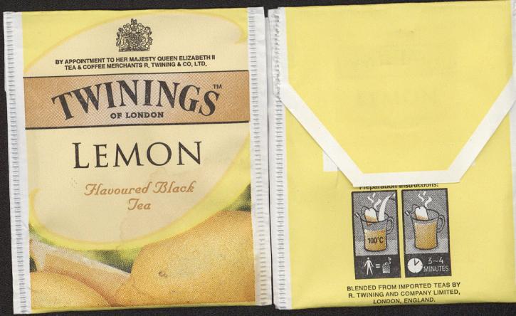 Twinings Of London-Lemon /100C/