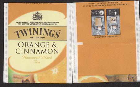 Twinings Of London-Orange&Cinnamon /70C/