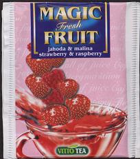 Vitto Tea-MAGIC FRESH FRUIT-jahoda and malina