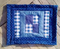 patchwork deka pro pejska Modr je dobr