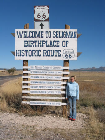 Znama silnice ROUTE 66