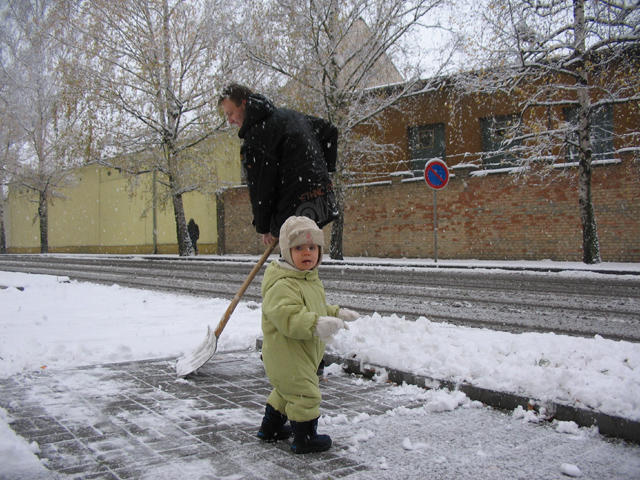 S takou hrabeme leton prvn snhovou nadlku