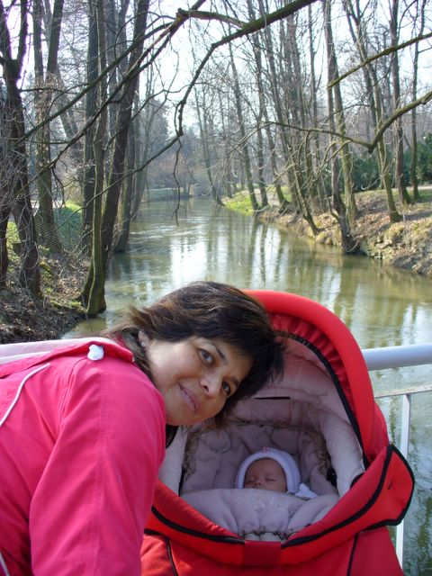 Beautiful sleeping in Olomouc park