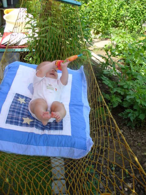 No time for sleeping on the hammock