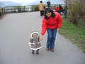 Walking with maminka in Vyehrad