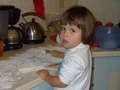 Preparing dough for rolling