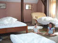 Our room in the Chateau Mostov