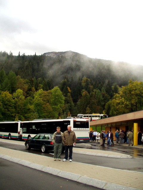 Na parkoviti Obersalzberg.