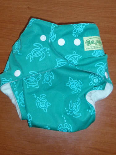 Kapsovka Bumwear Green Turtles