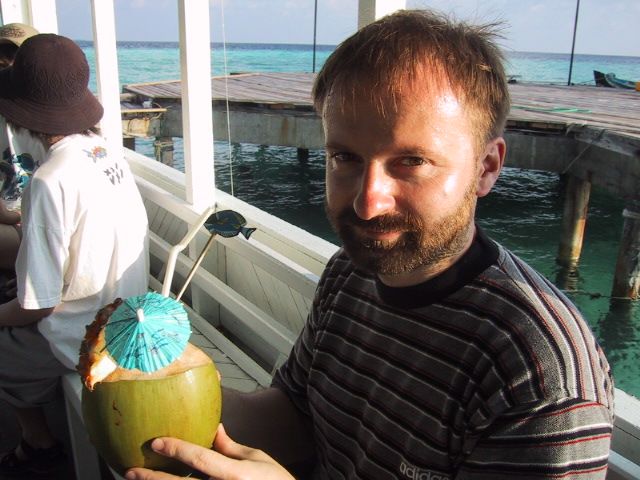 Koktejl v kokosu