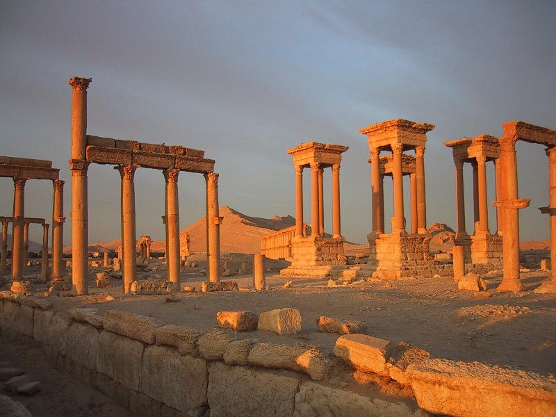 Sunrise in Palmyra (1)