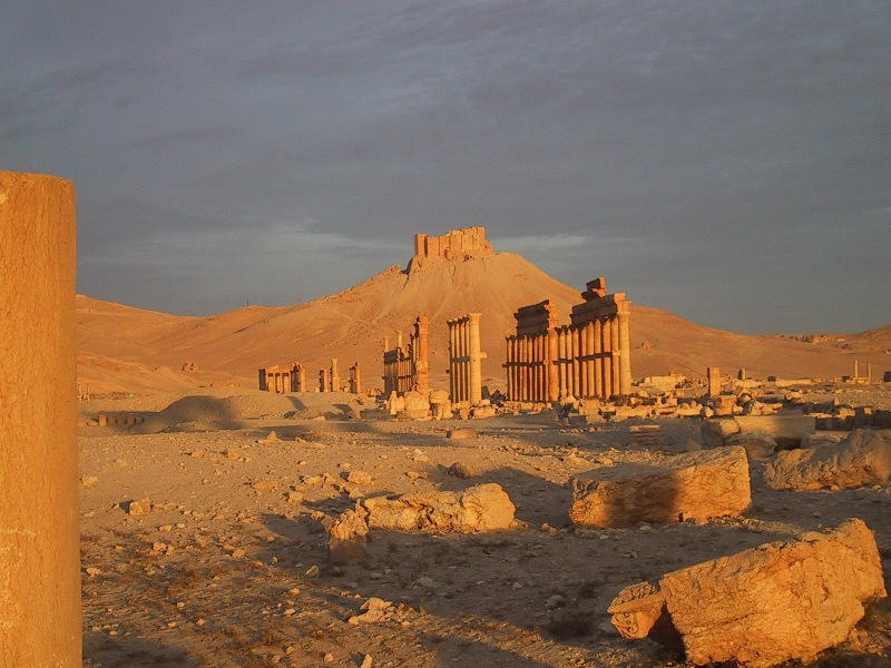 Sunrise in Palmyra (2)