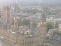 Takhle jsme vidli Big Ben z Londnskho oka