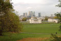 Pohled z Greenwich na Docklands