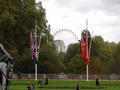 Pohled na LONDON EYE