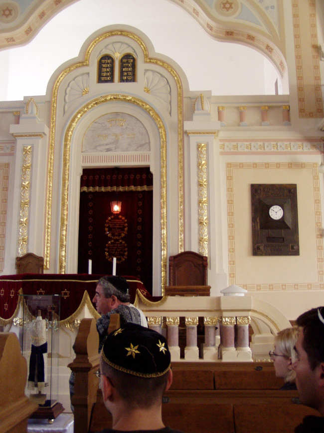 Interir synagogy v Hdmezvsr Hely