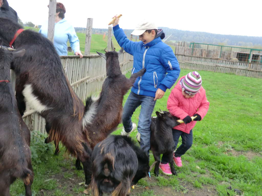 Vlet s babi a ddou do Zvtkova v Olen a na zmek Blatn za daky V.