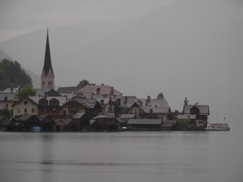 Z Orlho hnzda jsme se vrtili do Rakouska a naim clem bylo msteko Hallstatt