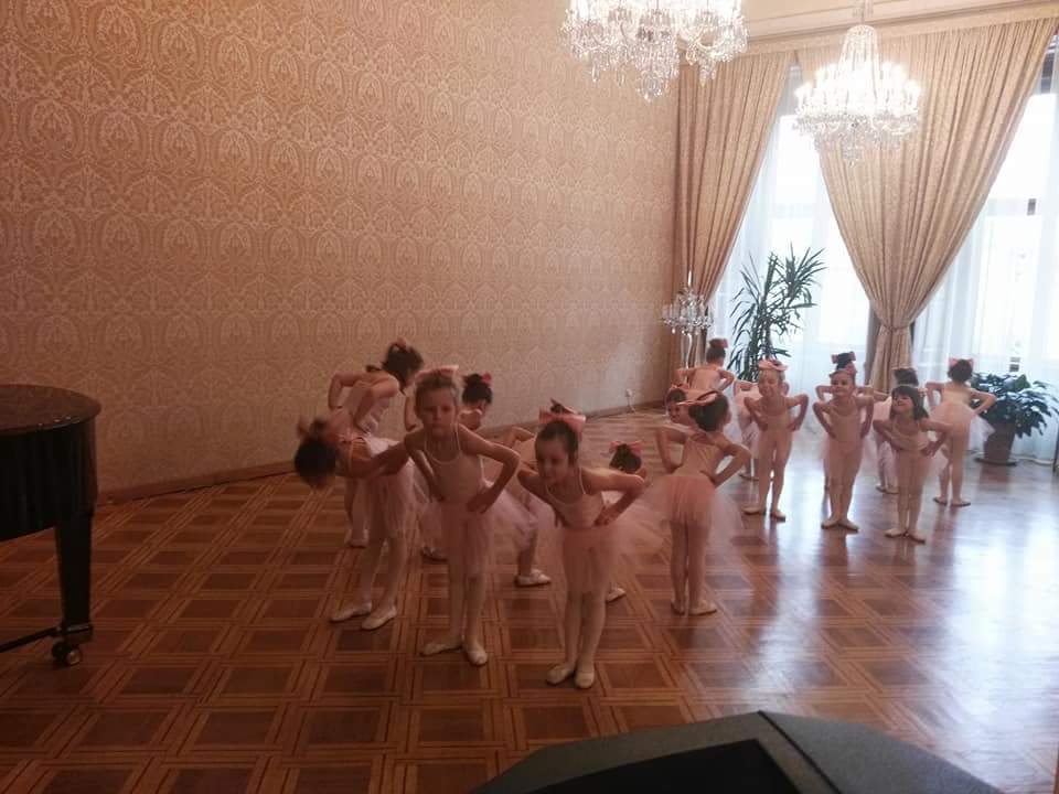 Baletn vystoupen v Praze IV.