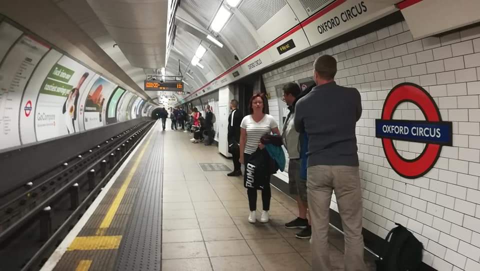 V londnskm metru