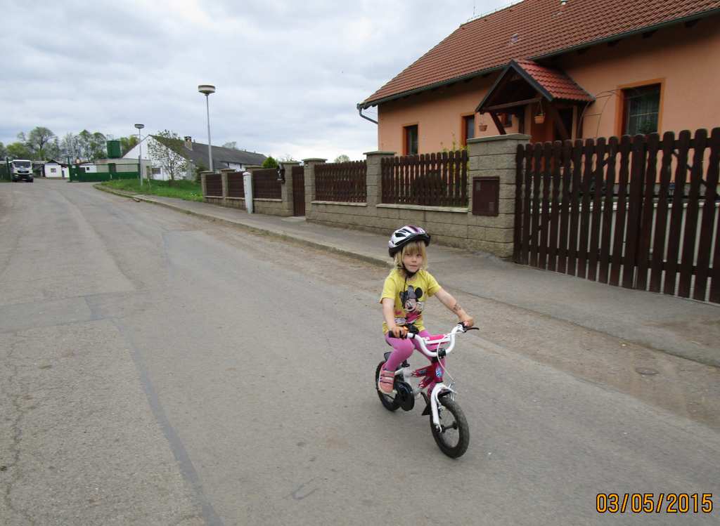 lapu na kole bez pomocnch koleek :-)