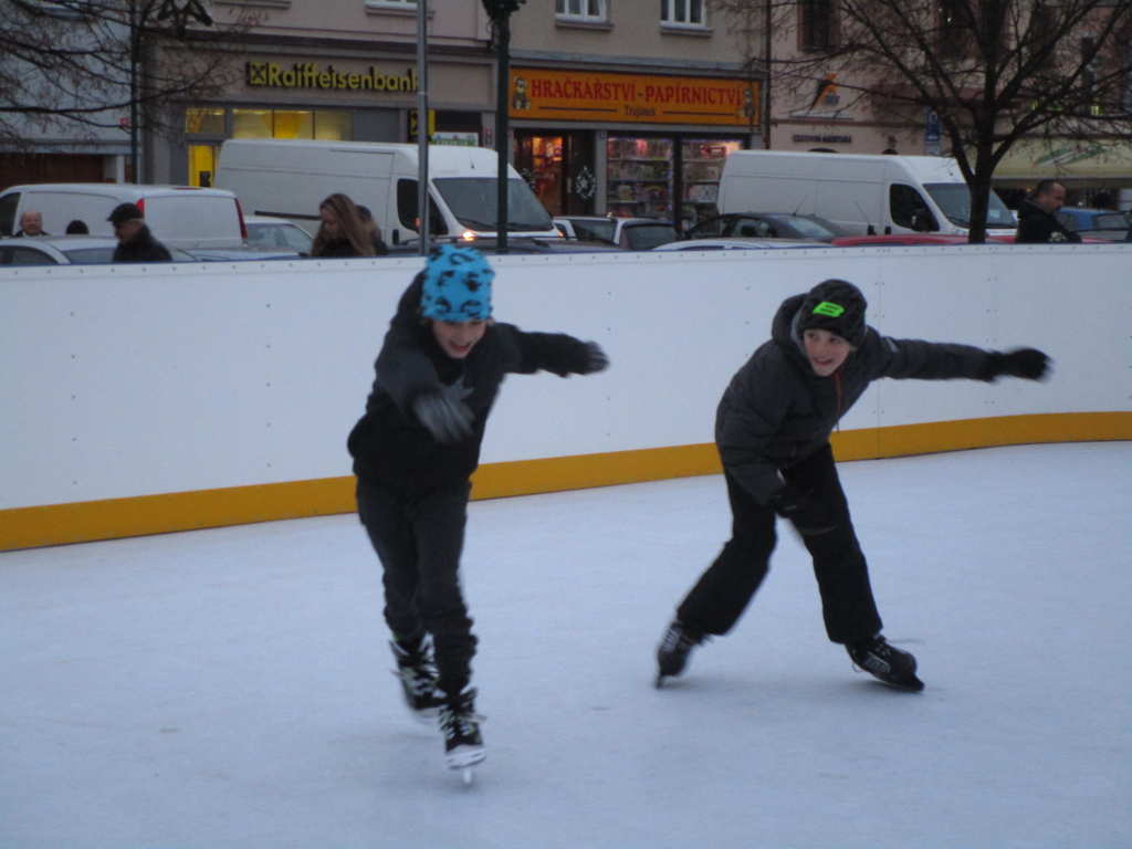 Na bruslch s tky a Vojtou II.