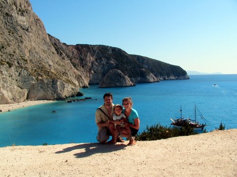 Rodinn foto u Porto Katsiki II.