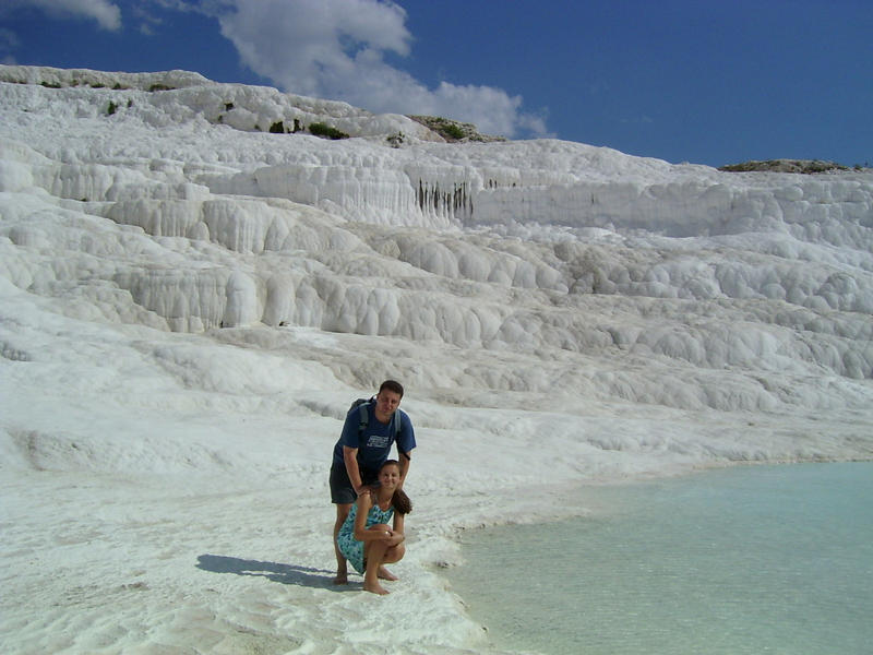 Lto 2005 - Svatebn cesta Turecko IV. /Pamukkale/