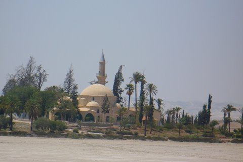 Hala Sultan Tekke pobl Solnho jezera