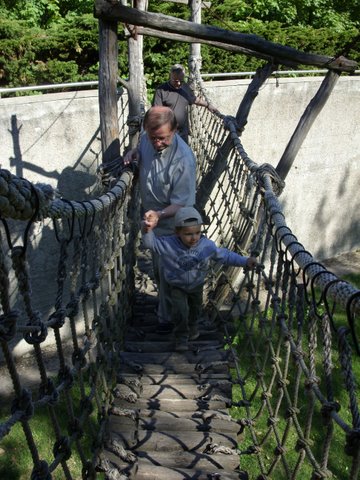 Na provazovm most